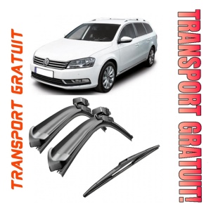 Set 3 stergatoare parbriz si luneta Bosch Aerotwin pentru Volkswagen Passat (365) Variant (08.10 - 11.11) Bosch