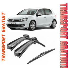 Set 3 stergatoare parbriz si luneta Bosch Aerotwin pentru Volkswagen Golf VI (5K1) (10.08 - 11.12) Bosch