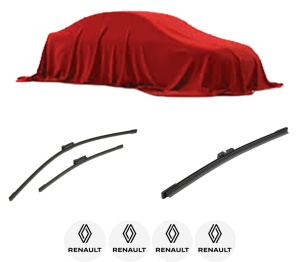 Set 3 stergatoare RENAULT SCENIC E-TECH PHASE I din 2023, pentru parbriz si luneta fata si spate auto, Bosch Aerotwin-Aerotwin, din cauciuc siliconat rezistent, 4 Stickere Auto RENAULT - Img 2