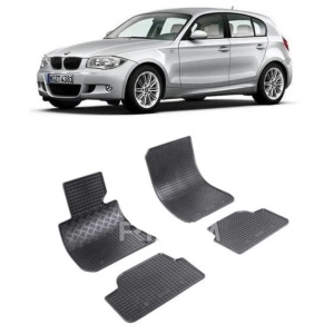 Set 4 covorase Bmw Seria 1 E87 5-Usi 2004-2011, din cauciuc 100%, compatibile cu autoturismul BMW Seria 1 v192