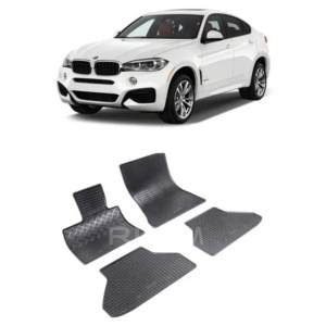 Set 4 covorase Bmw Seria X6 2008-2014, din cauciuc 100%, compatibile cu autoturismul BMW Seria X6 v366