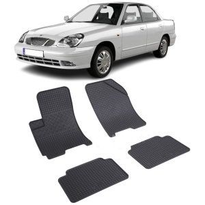 Set 4 covorase Chevrolet Nubira 2004-2011, din cauciuc 100%, compatibile cu autoturismul CHEVROLET Nubira v691