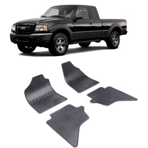 Set 4 covorase Ford Ranger 2007-2011, din cauciuc 100%, compatibile cu autoturismul FORD Ranger v1513