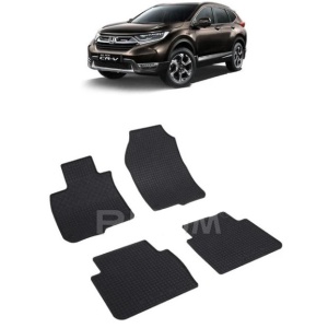 Set 4 covorase Honda Cr-V Hybrid 2019-prezent, din cauciuc 100%, compatibile cu autoturismul HONDA CR-V v2071
