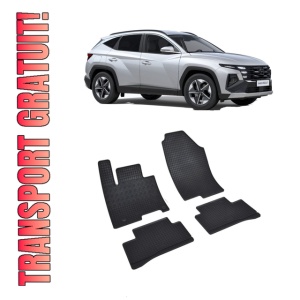 Set 4 covorase Hyundai Tucson Phev 2021-prezent, din cauciuc 100%, compatibile cu autoturismul HYUNDAI Tucson