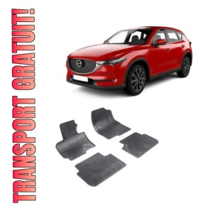 Set 4 covorase Mazda Cx-5 2012-2017, din cauciuc 100%, compatibile cu autoturismul MAZDA CX-5