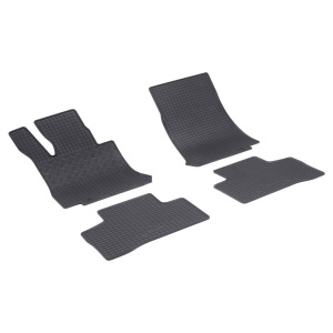 Set 4 covorase Mercedes Eqc 2019-prezent, din cauciuc 100%, compatibile cu autoturismul MERCEDES EQC v2646