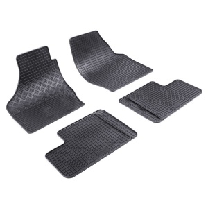 Set 4 covorase Opel Agila 2000-2007, din cauciuc 100%, compatibile cu autoturismul OPEL Agila v6042