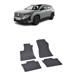 Set 4 covorase Renault Espace Hev 2023-prezent, din cauciuc 100%, compatibile cu autoturismul RENAULT Espace v2775