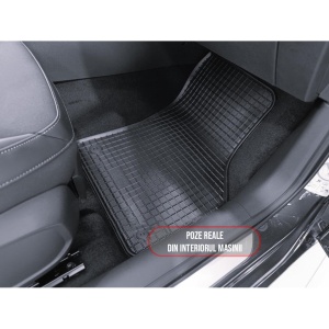 Set 4 covorase Seat Leon 2020-prezent, din cauciuc 100%, compatibile cu autoturismul SEAT Leon v4406