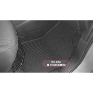 Set 4 covorase Suzuki Baleno 2016-prezent, din cauciuc 100%, compatibile cu autoturismul SUZUKI Baleno v5384