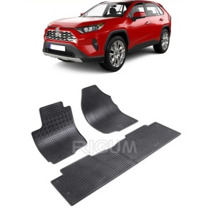 Set 4 covorase Toyota Rav4 2013- 2018, din cauciuc 100%, compatibile cu autoturismul TOYOTA RAV4 v4216