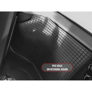 Set 4 covorase Toyota Yaris 2012-2020, din cauciuc 100%, compatibile cu autoturismul TOYOTA Yaris v4321