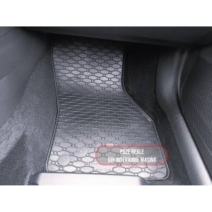 Set 4 covorase Volkswagen Golf Viii Etsi Hatchback 2020-prezent, din cauciuc 100%, compatibile cu autoturismul Volkswagen Golf v5012