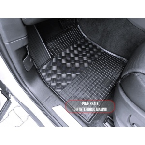 Set 4 covorase Volkswagen Touareg 2018-prezent, din cauciuc 100%, compatibile cu autoturismul Volkswagen Touareg v5659