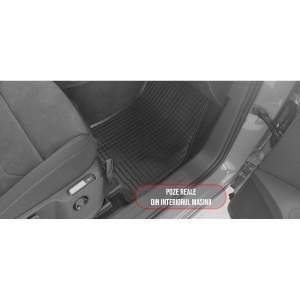 Set 4 covorase Volkswagen Touran 2015-prezent, din cauciuc 100%, compatibile cu autoturismul Volkswagen Touran v5096