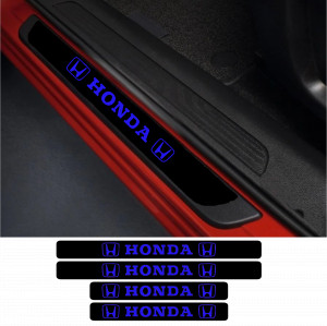 Set 4 protectii praguri auto autoadezive Honda si breloc Succes, accesorii pentru autoturismul tau - masina v246963