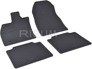 Set 5 covorase TOYOTA CAMRY XV80 HYBRID din 2024-PREZENT, cu covoras tunel median, CAROSERIE SEDAN, Presuri cauciuc 100%, compatibil cu autoturismul TOYOTA CAMRY XV80 HYBRID, Rigum - Img 3