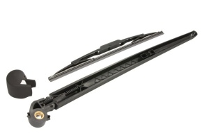 Set brat stergator spate cu lamela pentru AUDI Q7 (4LB) din 2006-2015, pentru spate, din cauciuc siliconat rezistent, 4 stickere auto AUDI v2710