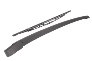Set brat stergator spate cu lamela pentru BMW Seria 5 (E60) din 2002-2010, pentru spate, din cauciuc siliconat rezistent, 4 stickere auto BMW Seria v2554