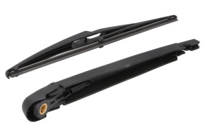 Set brat stergator spate cu lamela pentru FIAT 500L (351_, 352_) din 2012-2018, pentru spate, din cauciuc siliconat rezistent, 4 stickere auto FIAT v2217