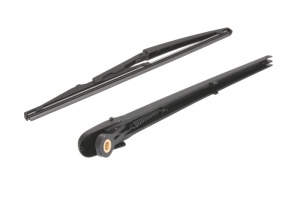 Set brat stergator spate cu lamela pentru FIAT SEICENTO / 600 (187_) din 1997-2010, pentru spate, din cauciuc siliconat rezistent, 4 stickere auto FIAT v2133