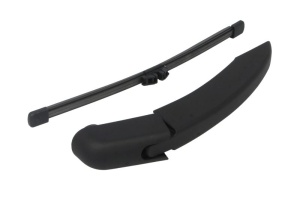 Set brat stergator spate cu lamela pentru MINI MINI COUNTRYMAN (F60) din 2016-2020, pentru spate, din cauciuc siliconat rezistent, 4 stickere auto MINI v1341