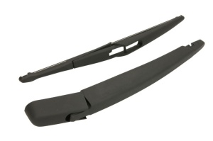 Set brat stergator spate cu lamela pentru NISSAN JUKE (F15) din 2010-2019, pentru spate, din cauciuc siliconat rezistent, 4 stickere auto NISSAN v1257