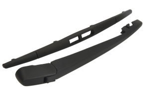 Set brat stergator spate cu lamela pentru NISSAN MURANO II (Z51) din 2008-2014, pentru spate, din cauciuc siliconat rezistent, 4 stickere auto NISSAN v1221