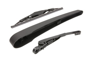 Set brat stergator spate cu lamela pentru OPEL MOKKA / MOKKA X (J13) din 2012-2019, pentru spate, din cauciuc siliconat rezistent, 4 stickere auto OPEL v978
