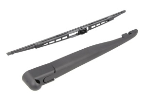Set brat stergator spate cu lamela pentru PEUGEOT PARTNER MPV (5_, G_) din 1996-2015, pentru spate, din cauciuc siliconat rezistent, 4 stickere auto PEUGEOT v885