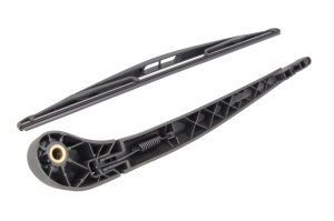 Set brat stergator spate cu lamela pentru RENAULT VEL SATIS (BJ0_) din 2002-2009, pentru spate, din cauciuc siliconat rezistent, 4 stickere auto RENAULT v704