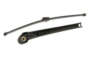 Set brat stergator spate cu lamela pentru SKODA OCTAVIA II Combi (1Z5) din 2004-2013, pentru spate, din cauciuc siliconat rezistent, 4 stickere auto SKODA v524