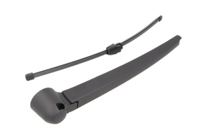 Set brat stergator spate cu lamela pentru Volkswagen MULTIVAN T5 (7HM, 7HN, 7HF, 7EF, 7EM, 7EN) din 2006-2015, pentru spate, din cauciuc siliconat rezistent, 4 stickere auto Volkswagen v209