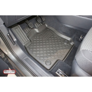 Set covorase ARISTAR, VOLKSWAGEN TOURAN II, din 09.2015 - Prezent, covorase tavita, caroserie VAN 5-7 LOCURI, fara rand 3, compatibile cu autoturismul VOLKSWAGEN TOURAN I - Img 5