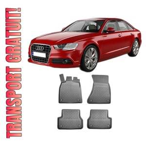 Set covorase AUDI A6 C7, din 03.2011 - 05.2018, covorase tavita, caroserie SEDAN, compatibile cu autoturismul AUDI A6 C7, ARISTAR