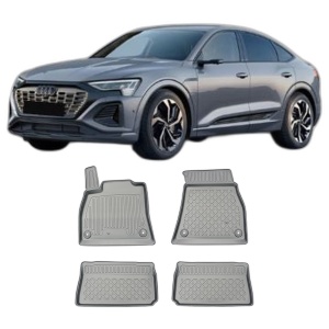 Set covorase AUDI Q8 E-TRON, din 02.2020 - Prezent, covorase tavita, caroserie SPORTBACK inclusiv FACELIFT, compatibile cu autoturismul AUDI Q8 E-TRON, ARISTAR - Img 2
