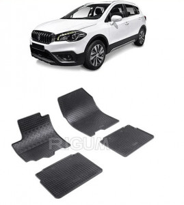 set covorase auto dedicate, din cauciuc 100% Premium Suzuki Sx4 S-Cross, Suv, fabricat din 09.2013 - 2019 accesorii pentru autoturismul tau - masina v160804