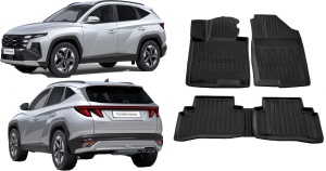 Set covorase auto Hyundai Tucson Hybrid (Nx4) 2021 - 2024 accesorii pentru autoturismul tau - masina v22709