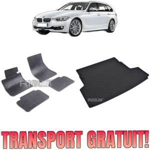 Set Covorase Auto Si Tavita Portbagaj BMW SERIA 3 F31 din 12.2012 - 02.2019, caroserie combi,