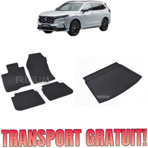 Set Covorase Auto Si Tavita Portbagaj HONDA CR-V PHEV din 08.2023 - 2026, caroserie suv, PODEA AJUSTABILA PE INALTIME
