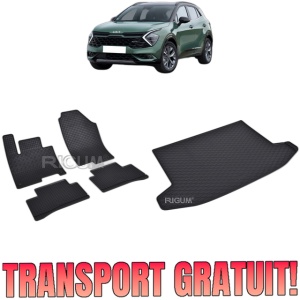 Set Covorase Auto Si Tavita Portbagaj KIA SPORTAGE MHEV din 2022 - 2026, caroserie suv,