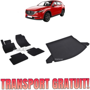 Set Covorase Auto Si Tavita Portbagaj MAZDA CX -5 II din 07.2017 - 2026, caroserie suv,