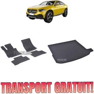 Set Covorase Auto Si Tavita Portbagaj MERCEDES GLC COUPE C253 din 09.2016 - 2023, caroserie coupe c253, INCLUSIV FACELIFT