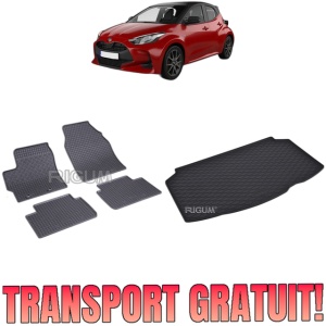 Set Covorase Auto Si Tavita Portbagaj TOYOTA YARIS IV din 09.2020 - 2026, caroserie hatchback, PORTBAGAJ INFERIOR