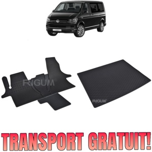 Set Covorase Auto Si Tavita Portbagaj VOLKSWAGEN T6 .1 CARAVELLE din 2019 - 2026, caroserie van, AMPATAMENT L2