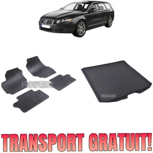 Set Covorase Auto Si Tavita Portbagaj VOLVO V 70 III din 09.2007 - 2016, caroserie combi,