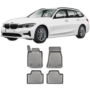 Set covorase BMW SERIA 3 G21, din 06.2019 - Prezent, covorase tavita, caroserie COMBI, compatibile cu autoturismul BMW SERIA 3 G21, ARISTAR - Img 2