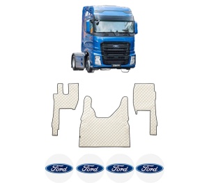 Set covorase Camion Tir FORD F-MAX din 2018, Auto, 4x Stickere auto cu FORD