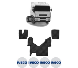 Set covorase Camion Tir Iveco STRALIS I din 2002-2013, Auto, 4x Stickere auto cu Iveco